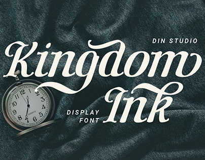 Kingdom Ink - Display Font