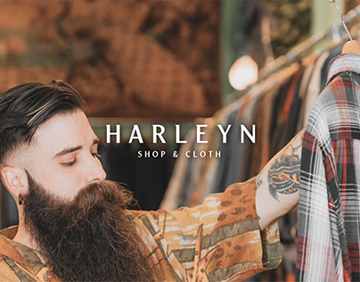 HARLEYN | CLOTH & SHOP BRAND IDENTITY