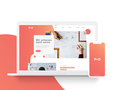P+D Web Design Project