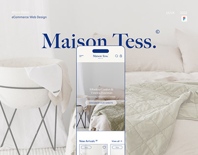 Project thumbnail - Maison Tess. - Web Design