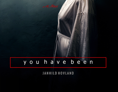 you have been - book cover concept