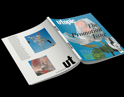utopic magazine / editorial design