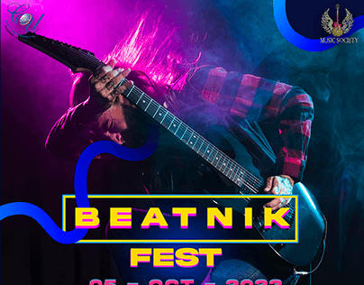 Poster Designed for Beatnik Fest