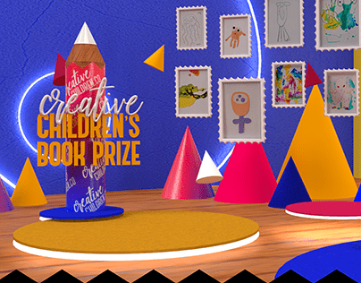 Creative Childrens Book Awards virtual set