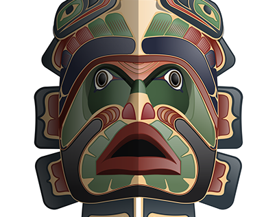 Native American Mask #6