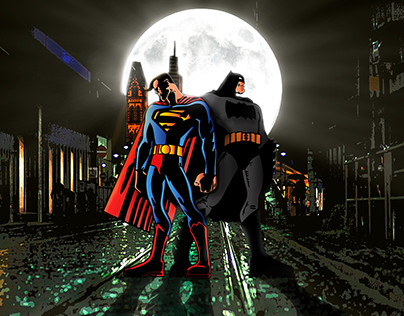 Batman v Superman -ilustración