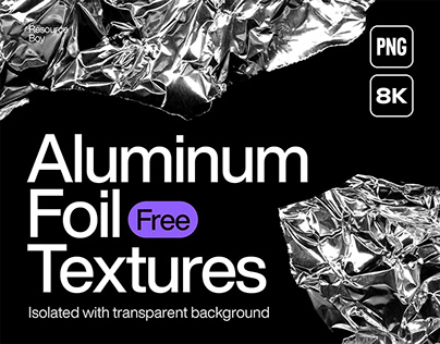 Free 50 Aluminium Foil Textures