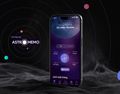 Project thumbnail - Astromemo - Astrology mobile app