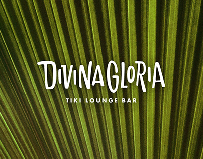 Divina Gloria Tiki Bar Branding