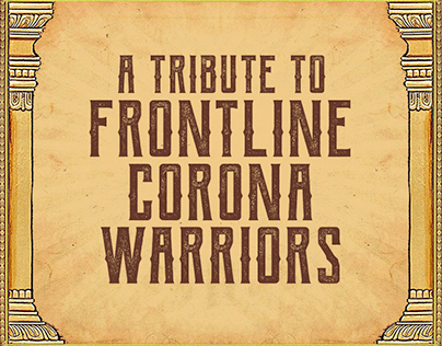 A tribute to frontline corona warriors