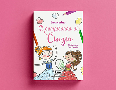 Il compleanno di Cinzia children activity book