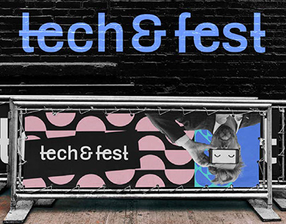 Project thumbnail - TECH & FEST - motion project mapping