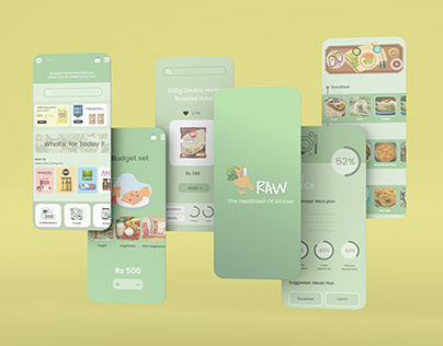 RAW - Grocery App (UIUX Project)