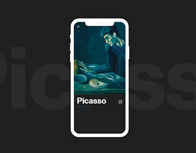Mobile App / Picasso Blue Period