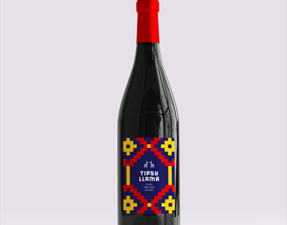 Packaging design: wine label for Peruvian malbec
