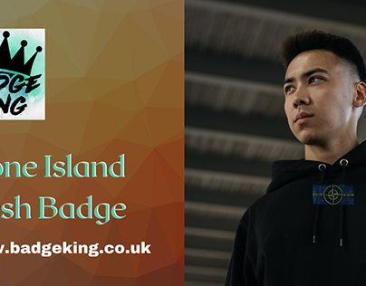 Stone Island Mesh Badge | Badge King