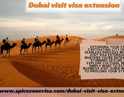 Dubai visit visa extension