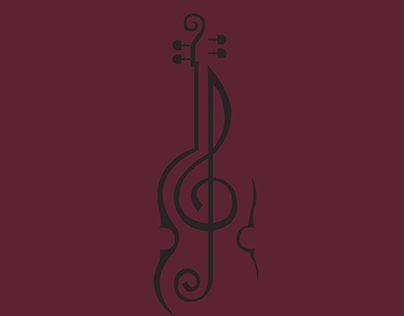 Tattoo Design for Violinist