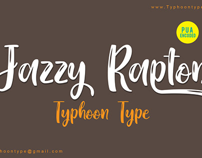 Jazzy Raptor font