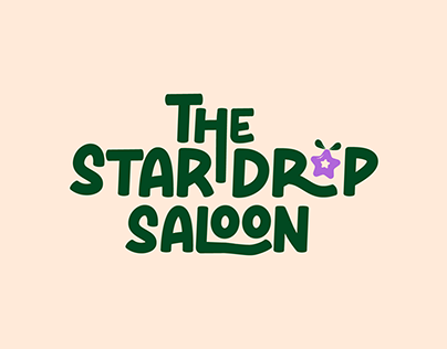 *THE STARDROP SALOON* Fictitious visual identity