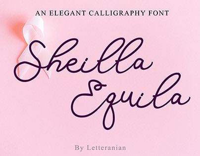 Sheilla Equila Font