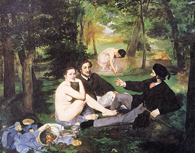 Le déjeuner sur l'herbe- Edouard Manet-Musée d'Orsay