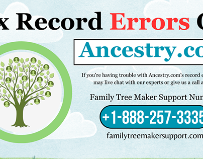 Fix Record Errors On Ancestry.com