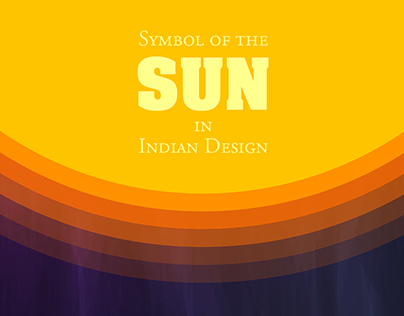 Symbol of the SUN in Indian Design | Infographic