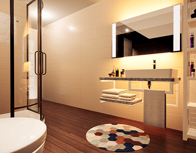 Project thumbnail - Modern Bathroom Design