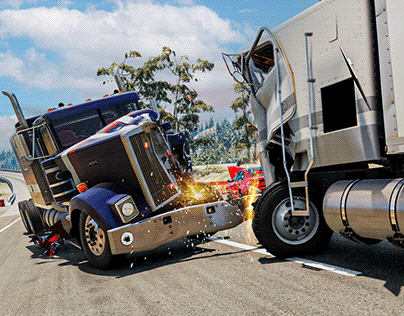 Project thumbnail - truck accident screenshot