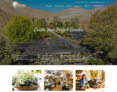 Garden Center Website Design
