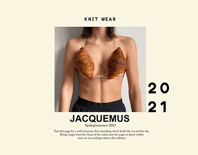 Jacquemus Inspired Knit-Wear Mini Collection