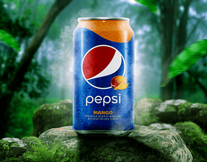 Social media design for Pepsi drink