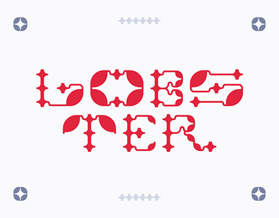 LOBSTER (Typographic)