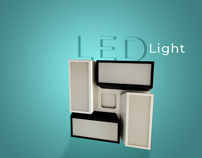 LED Ceiling Light Social Media Post Design
