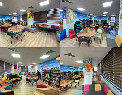 "Salih Şeremet" library interior design