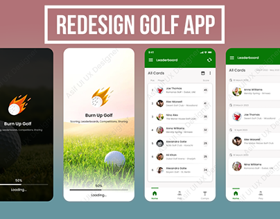 Redeisgn Golf App