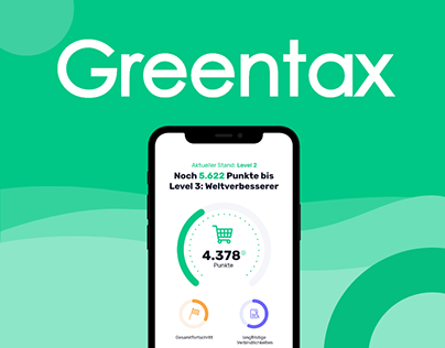 Concept Greentax- Sustainability app