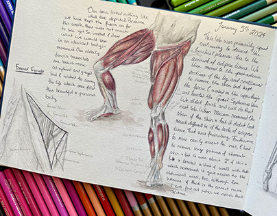 Medical Illustrations from Gross Anatomy