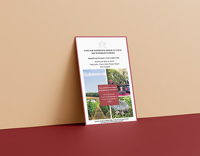 Brochure 2 présentation des Vignobles Cardoso (stage)