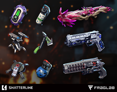 Shatterline: Weapon icons