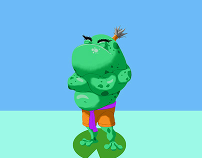 Monk Frog