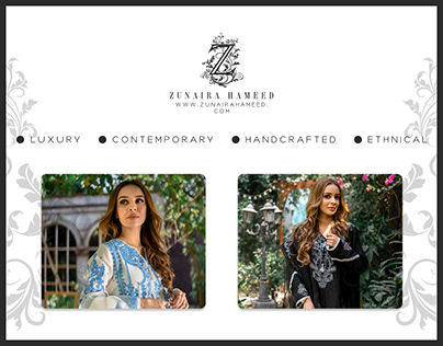 Luxury Fashion, Handcrafted Clothing Brand Design