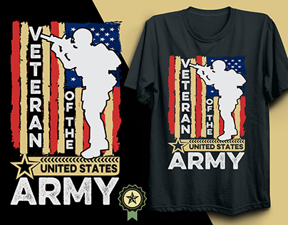 U.S Army T Shirt Design