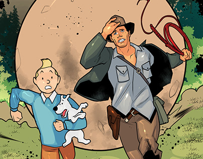 Indiana Jones X Tintin (Bad Feeling about this!)