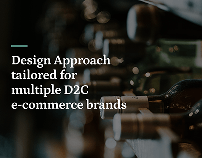 Design Approach for D2C E-Commerce