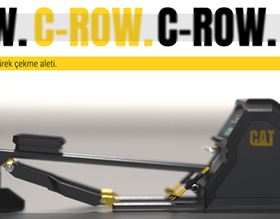 C-Row Caterpillar kürek çekme aleti (Konsept)
