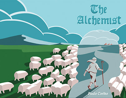 Book Cover : The Alchemist by Paulo Coelho