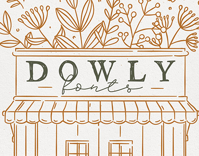 Dowly Font