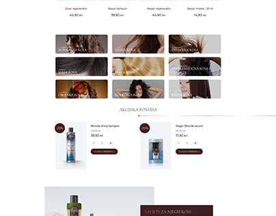 La Croa - Website design